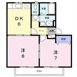 アトリオⅢ2の物件間取画像